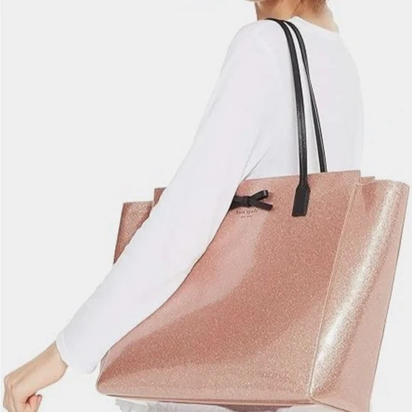 Kate Spade Mavis Street Taden Tote in Rose Gold - Picture 2 of 8